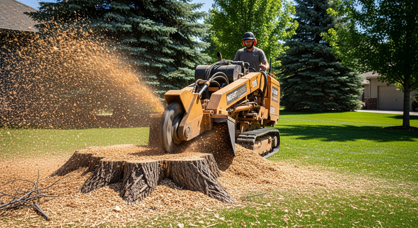 Stump Grinding in Castle Rock, CO